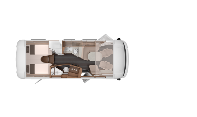 KNAUS SUN I 700 LEG Grundriss Overview