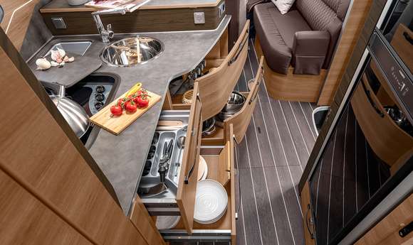 KNAUS SUN I 2021-2022 Soft‐Close Schubladen
