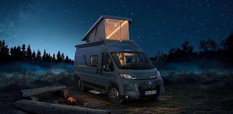 KNAUS Camper Van‐Aufstelldach Exterieur | Innovative Aufbaukonstruktion & Fertigung