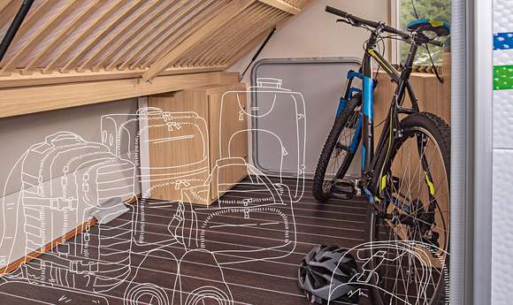 Riesige Buggarage im SPORT&FUN 480 QL