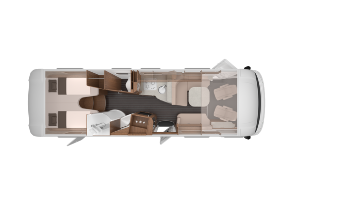 KNAUS SUN I 900 LEG Grundriss Overview