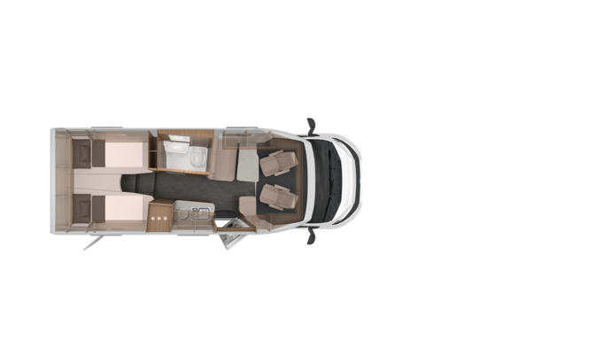 KNAUS VAN TI 650 MEG VANSATION Grundriss Overview