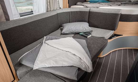 KNAUS SPORT&FUN - Zusätzliches Doppelbett
