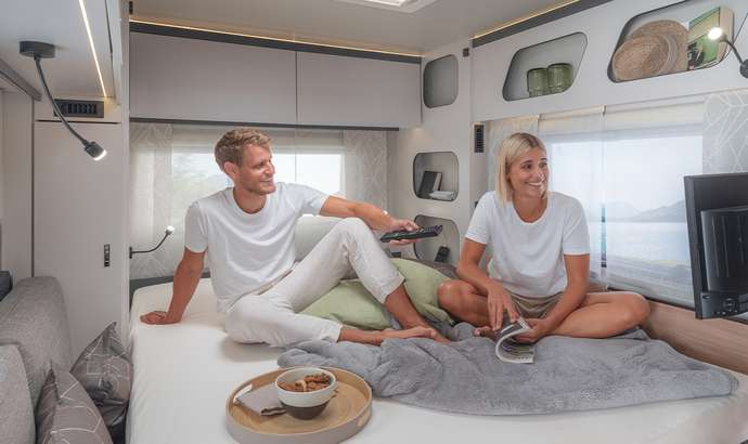 Das Interieur des KNAUS YASEO 