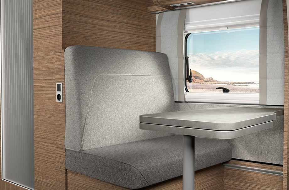 KNAUS VAN TI PLUS Polstervarianten COOL GREY